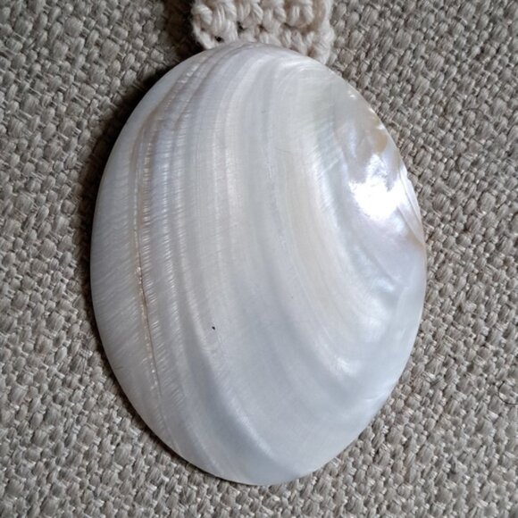 Hand Crafted Crochet Granny Square Three Triangle Cotton Bag Purse Tote - Picture 5 of 13